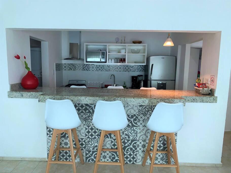 Ar Ocean View Apartments Isla Mujeres Buitenkant foto